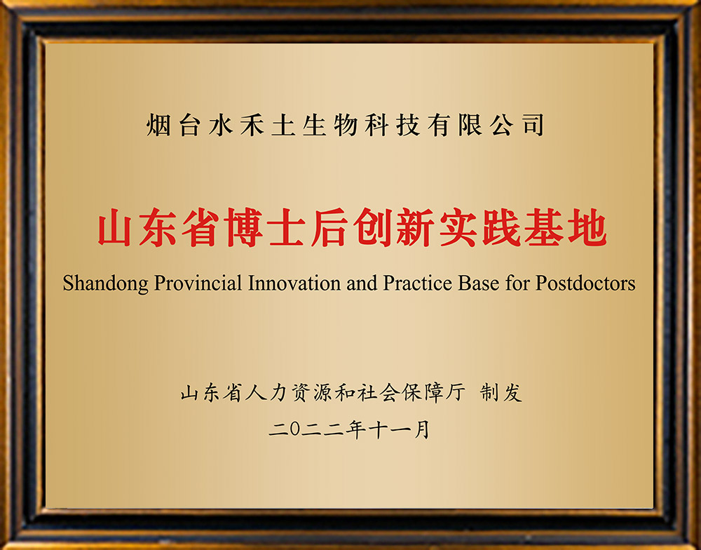 Shandong Provincial Innovation and Practice Base for Postdoctors